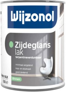 Wijzonol Zijdeglanslak terpentineverdunbaar