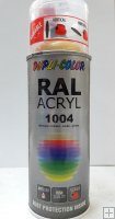 duplicolor acryl hg ral 1004 400 ml