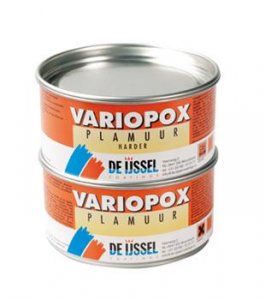 De IJssel Variopox plamuur 1kg. set