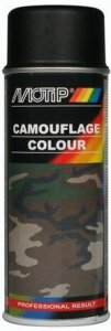 Motip Camouflagelak RAL 9021 mat teerzwart 04206