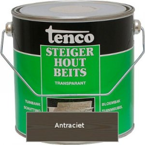 Tenco Steigerhoutbeits Antraciet 2,5 ltr