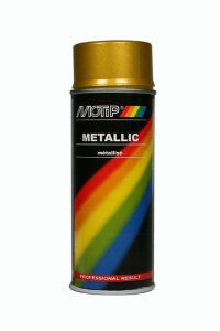 Motip Metallic Lak spuitbus 400ml. goud 04047