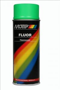 Motip fluor groen 400ml. spuitbus 04023