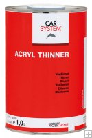 Car System Acryl Thinner 5l.