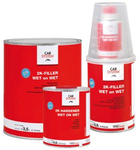 Car System 2K Filler wet on wet 4,1 l. set