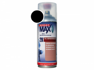 SprayMax 2K KTL Reperaturlack zwart 400ml.