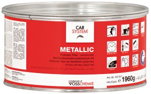 Car System Polyester Alu Plamuur Metallic 1 kg.