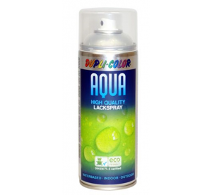 Dupli-Color Aqua Hoogglans blanke lak 350ml.